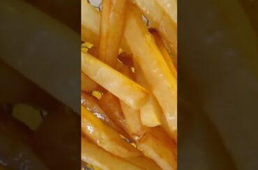 Homemade FRENCH FRIES 😋 So YUMMY 😍 #food #potato #cooking #tutorial #recipe