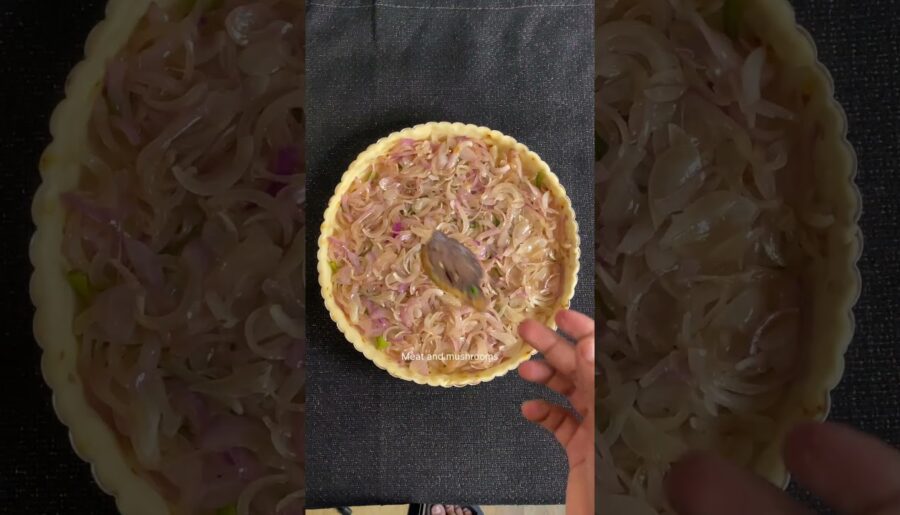 Meat N’ Mushroom Quiche