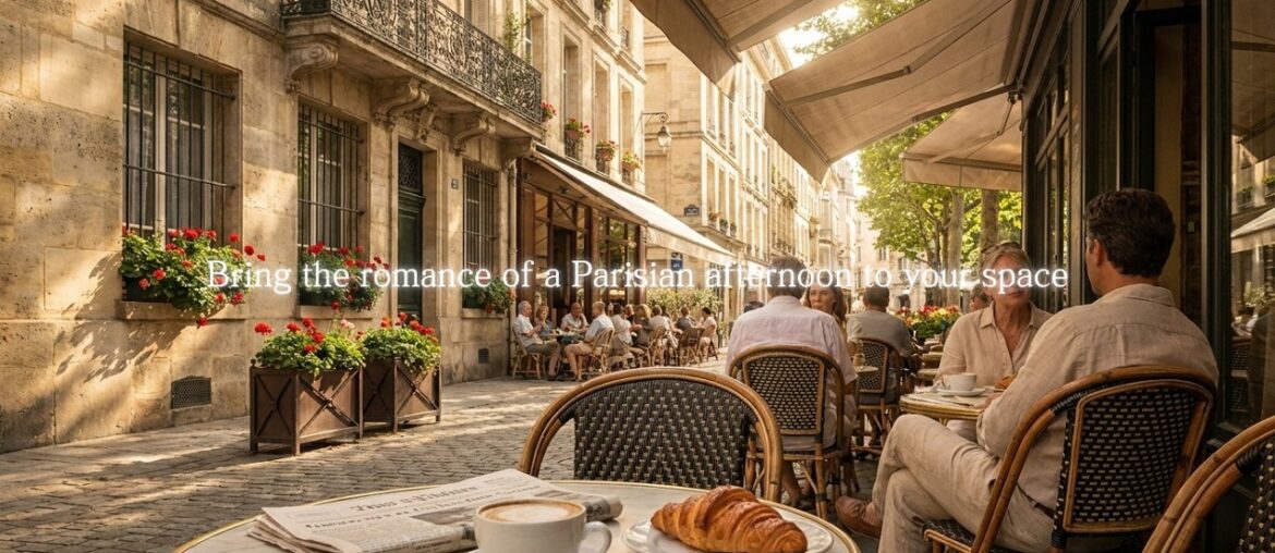 Scent of Paris  Elegant French Jazz BGM, Afternoon Terrace Cafe Vibes