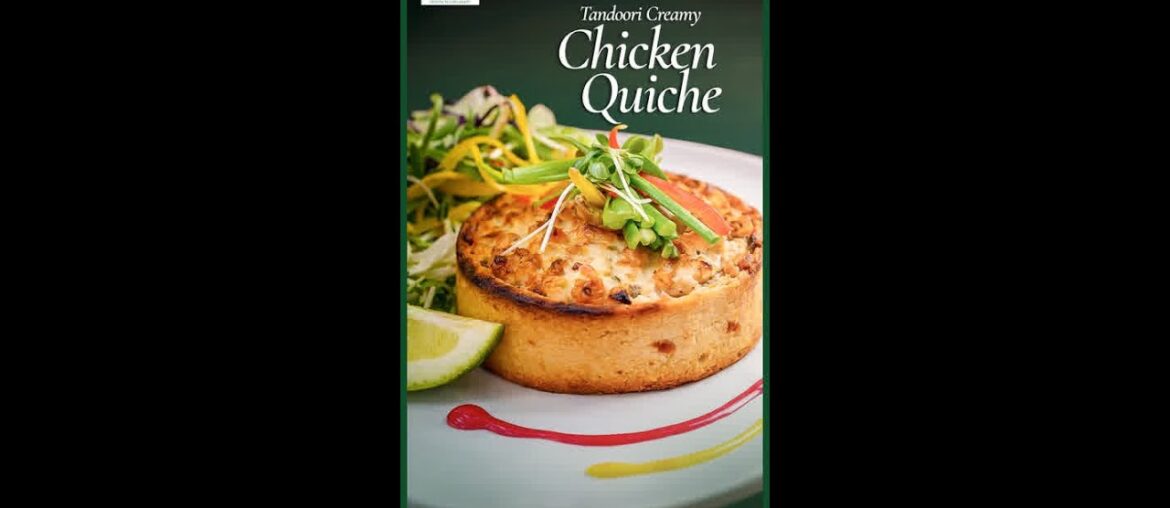 Discover the Tandoori Creamy Chicken Quiche at Nirvana, Swosti Premium Bhubaneswar.