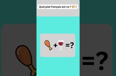 Ton cerveau peut-il résoudre ça ? Défi emoji français #test #challenge #shorts