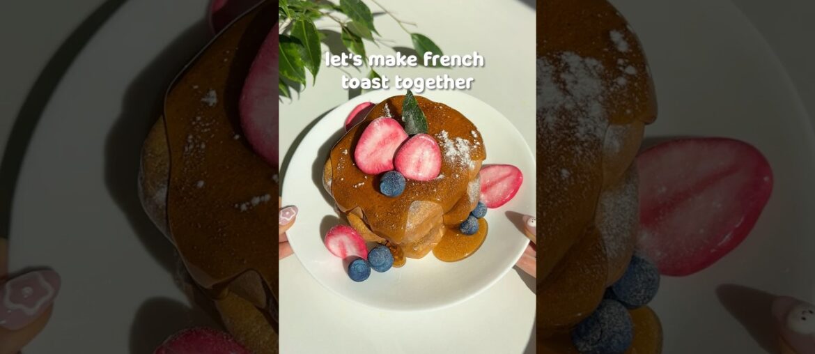 Making French Toast with Slime?! 🍞🍓