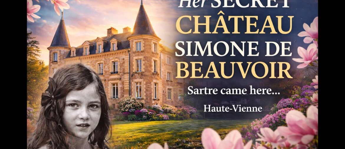 FRENCH CHÂTEAU FOR SALE | Simone de Beauvoir’s Hidden Retreat ref: A39145AMC87