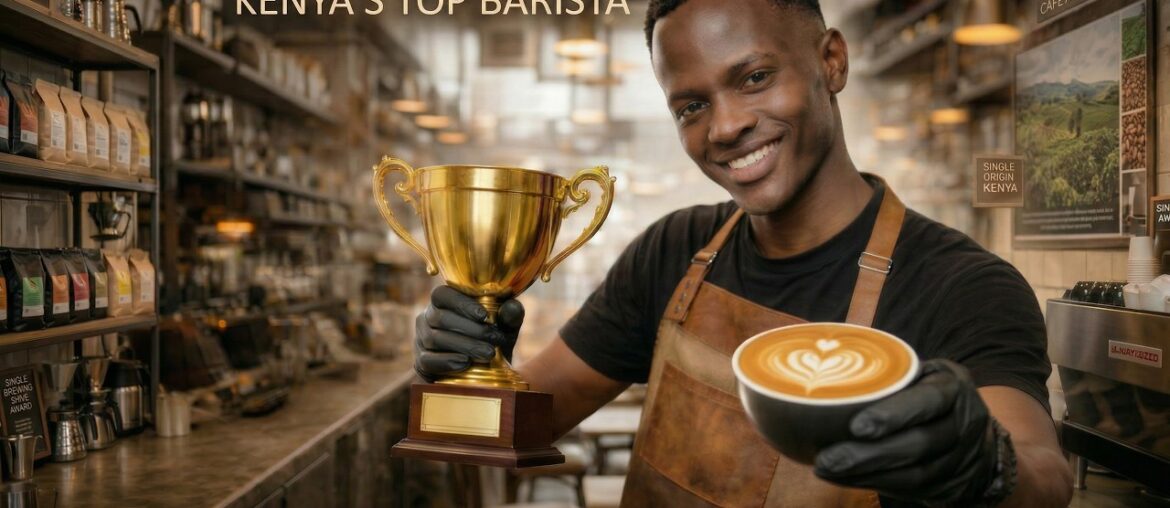 Meet one of Kenya's Best Barista's? | Cafe' Amka