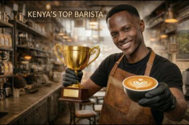 Meet one of Kenya's Best Barista's? | Cafe' Amka