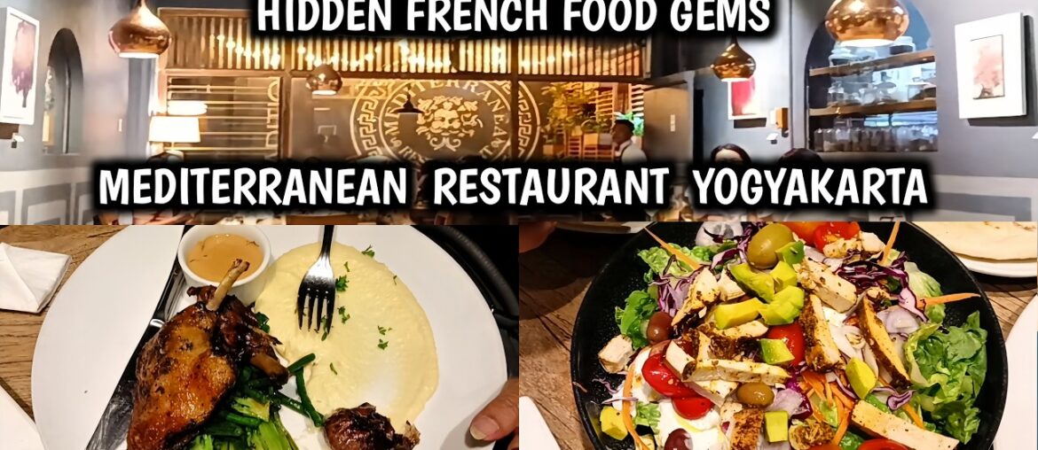 Hidden French Mediterranean Food in Yogyakarta | This French Restaurant You Must Try It !!
