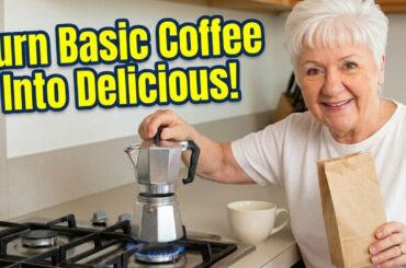 The SECRET to an inexpensive and delicious cup of coffee everytime! #coffee #mokapot #delicious