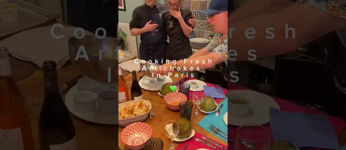 Cooking Artichokes in French Market Tour & Cooking Class