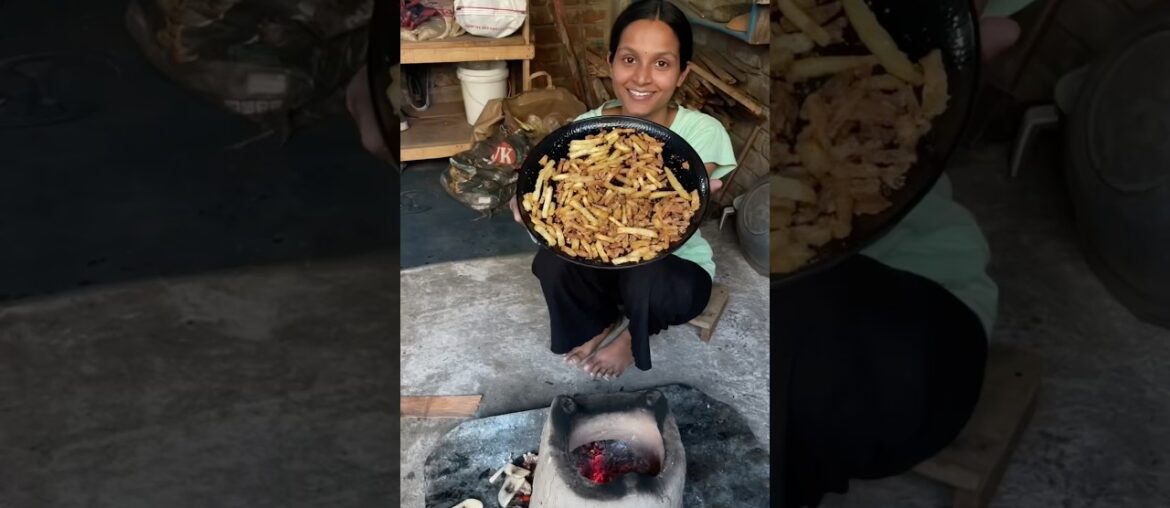 🍟😍French Fries Recipe-39#vlogs#minivlog#trending#cooking#food#recipe#shorts#shortsfeed#frenchfries