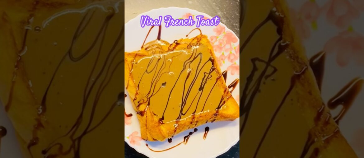 Viral French Toast | Easy Breakfast Recipe #shorts #viral