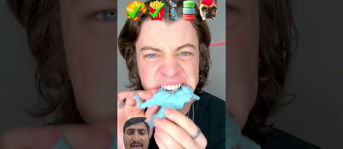 Giant French Food ASMR!? 🇫🇷🤤#shorts #short