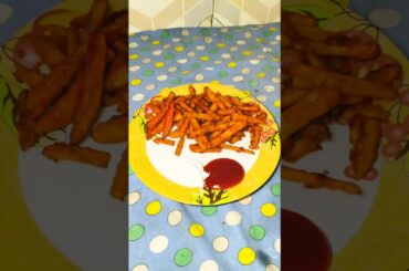 market wale french fries ab banenge sirf 10 minut me#short#food #recipe #cooking #french fries