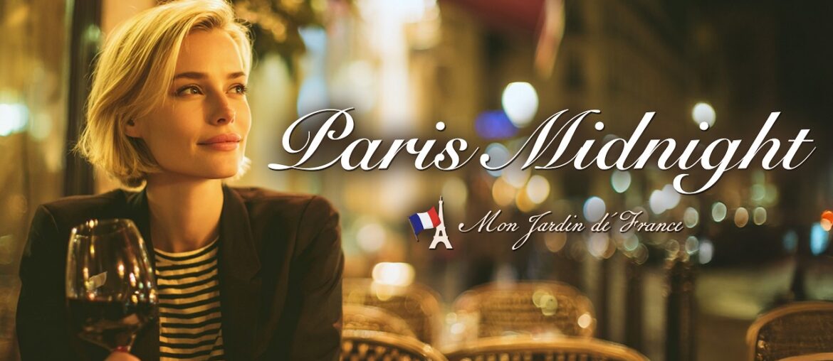 French Café Music 🇫🇷 🌙 Relaxing Paris Midnight Café – Night Jazz for Work & Study