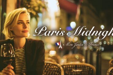 French Café Music 🇫🇷 🌙 Relaxing Paris Midnight Café – Night Jazz for Work & Study