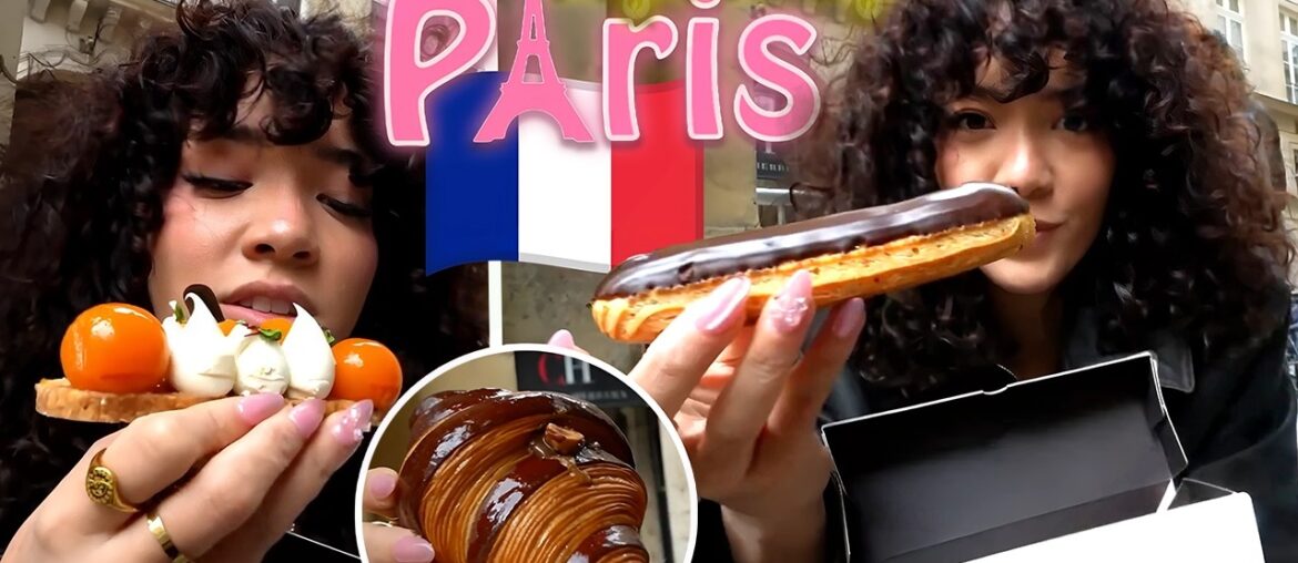Cinna, Zoil & Rosii Try French Pastries in Paris for the First Time