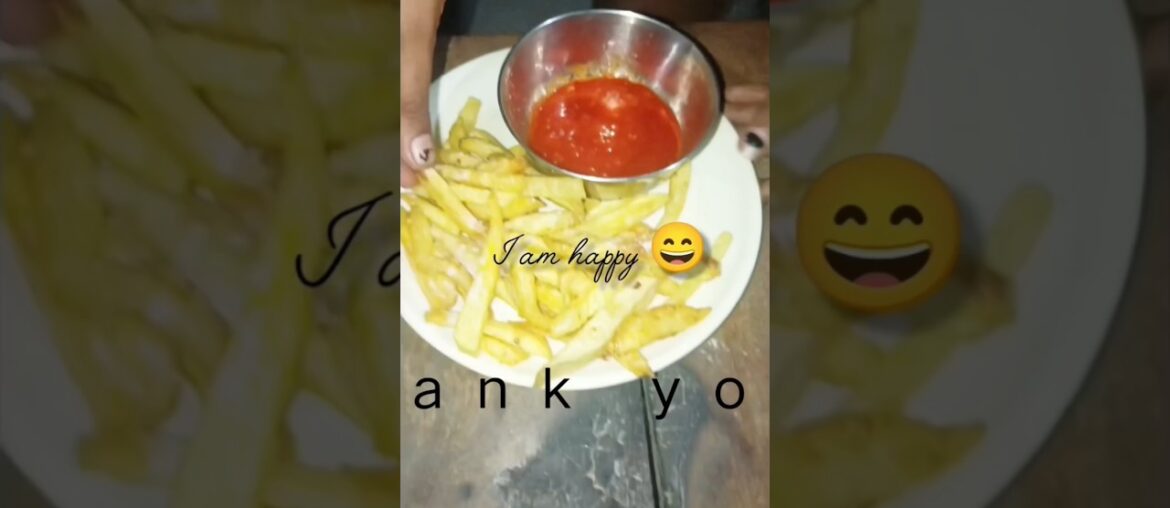French 🍟 fries recipe 😍😋 pahli bar try Kiya hai💯💫