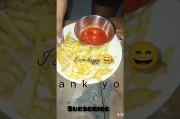 French 🍟 fries recipe 😍😋 pahli bar try Kiya hai💯💫