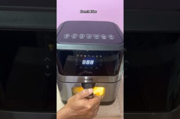 First Time Made French Fries in Air Fryer #frenchfries #airfryer #recipe #food #ytshorts #shorts