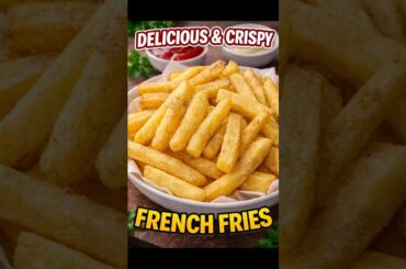 Crispy French Fries at Home 🍟 | Perfect Street Style Recipe