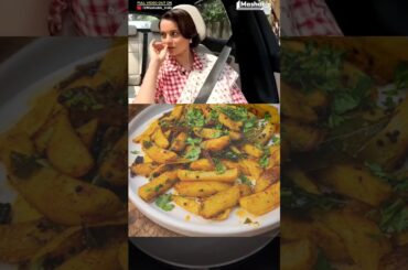 Kangana's favorite Aalu Bhujiya Recipe #recipe #celebrity #shorts