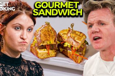 Ramsay Tests Creativity with Signature SANDWICHES | Hell's Kitchen USA