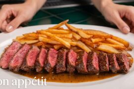 How a Master French Chef Makes Steak Frites At Home | Fundamental French Cooking | Bon Appétit