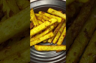 Spicy Garlic French Fries #shorts #snacks #recipe #food