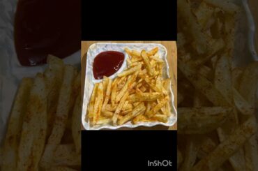 Potato french fries🍟😋!! Easy and crispy french fries!! #potato #shorts #viral #trending #recipe