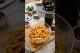 BETE KI DEMAND FRENCH FRIES❤️#food #recipe #cooking #homemade #minivlog