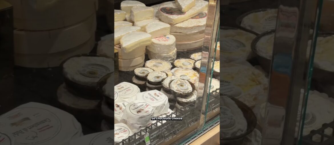 this grocery store in Paris will vacuum seal your butter 🧈