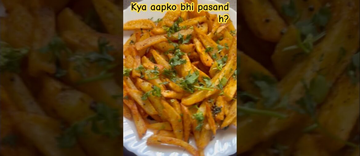 French fries recipe in just 20 sec || #youtubeshorts #shorts