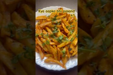 French fries recipe in just 20 sec || #youtubeshorts #shorts