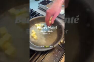 Beurre Monté – The Butter Sauce Every Chef Uses