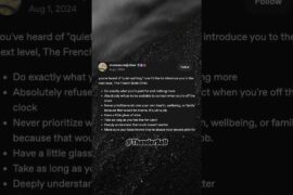 The French really have it figured out!