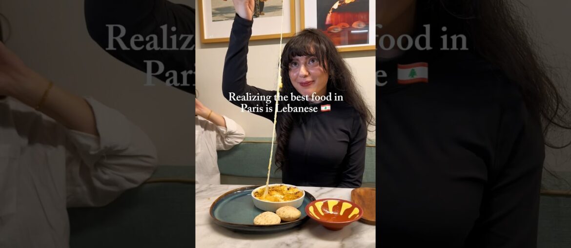 Add this to your Paris plans!🇫🇷🇱🇧#lebanese #libanesefood #parisfoodie #arabcuisine #travelparis