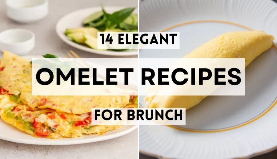 14 Elegant Omelet Recipes for Brunch  #BrunchIdeas #OmeletRecipes #EasyBrunch #HomeCooking