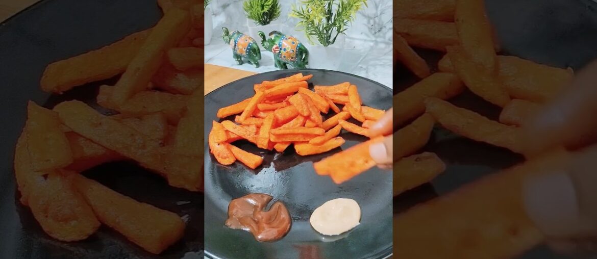 7 day 7 different style aaloo recipe Street style Day 2 french fries #shorts #viral #recipe #food