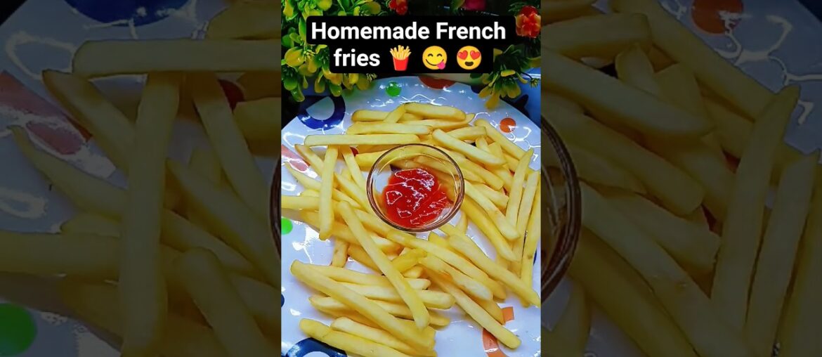 homemade French fries 🍟🤤 recipe #shorts #recipe #food #viral #cooking #frenchfries