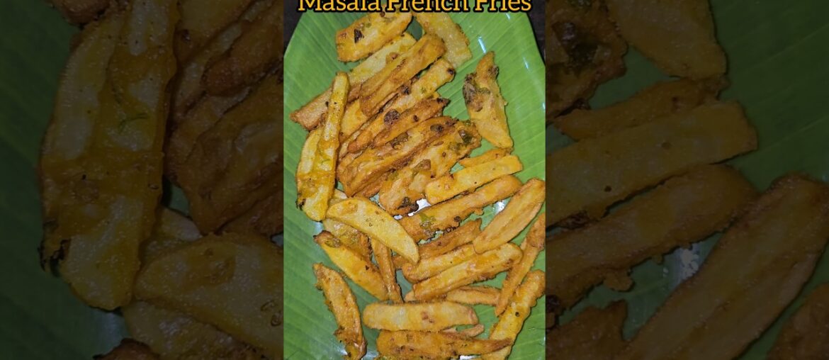 🥵Instant🍿Masala French-Fries|| #viral #food #recipe #frenchfries #cooking #foodlovers #frenchtreats