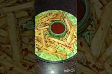 crispy long French fries #shortfeed #food #recipe #nothingimposibleinthisworld #cooking