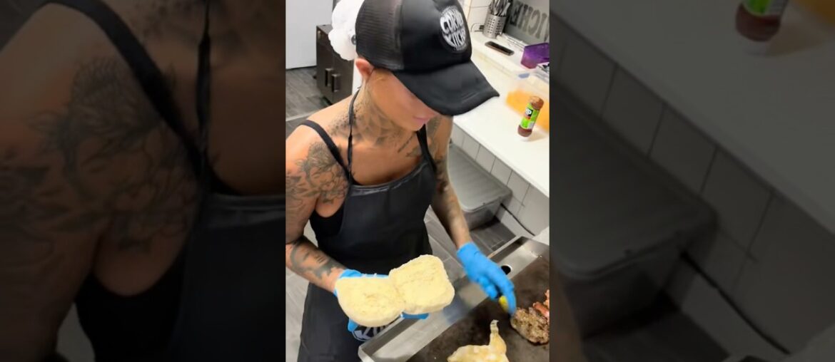 Gourmet breakfast sandwich 👀