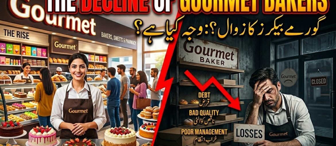 The Rise and Fall of Gourmet Bakers 📉  Why Pakistan’s Biggest Food Giant is Struggling