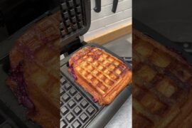 Verry Berry Waffled French Toast ✨🍓 #shorts