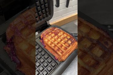 Verry Berry Waffled French Toast ✨🍓 #shorts