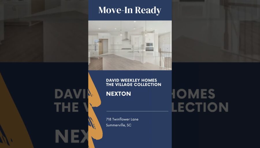 MOVE IN READY at Nexton!