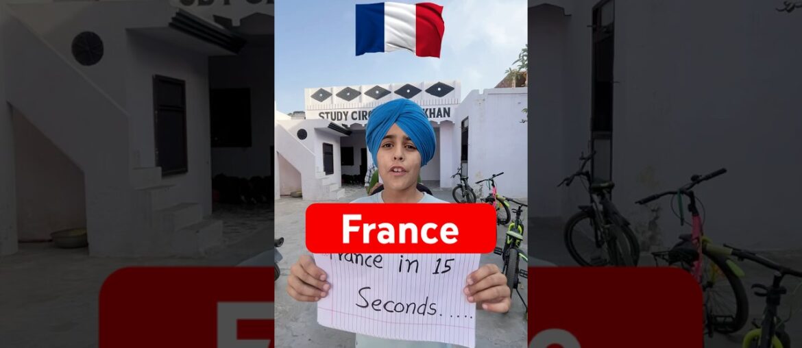 France in 15 Seconds! 🇫🇷 | Must-Know Facts #shorts #france #french