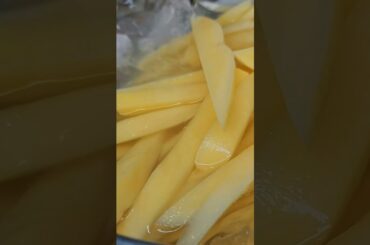 Perfect Crispy French Fries 🍟 | Secret Revealed In Full Video #frenchfries