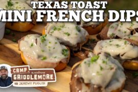 Texas Toast French Dips on the Blackstone Griddle