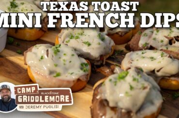Texas Toast French Dips on the Blackstone Griddle