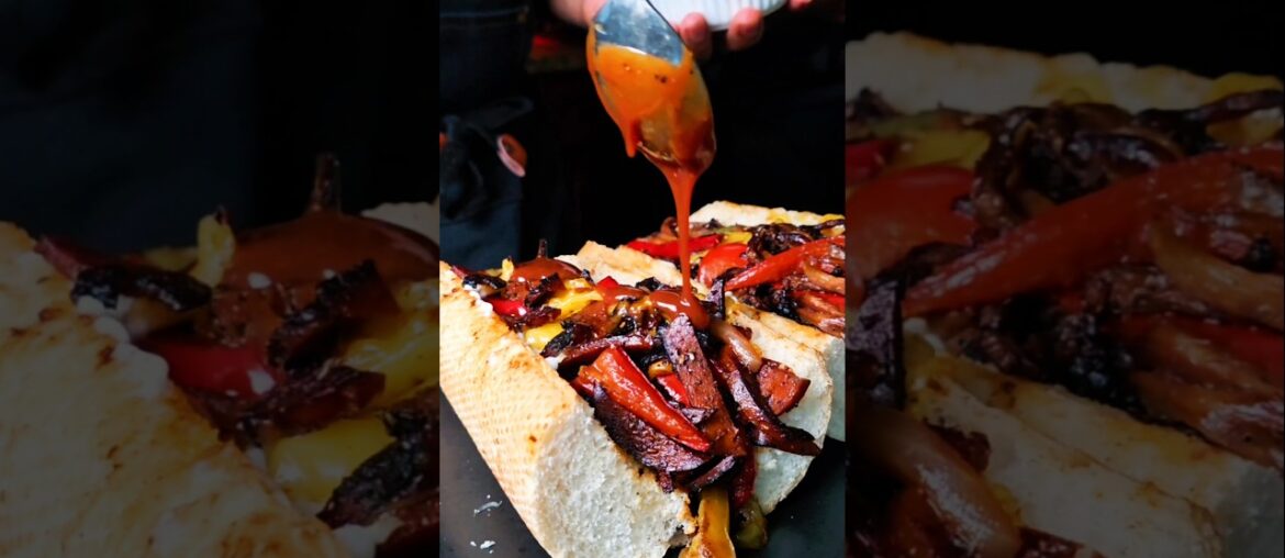 I eat this philly every single week #shorts #foodie